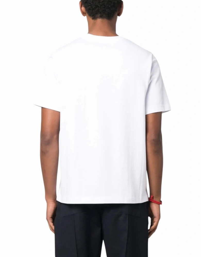 Men T Shirt LA JOUEUSE Printed T-Shirt Short Sleeve Crew Neck Summer Tee