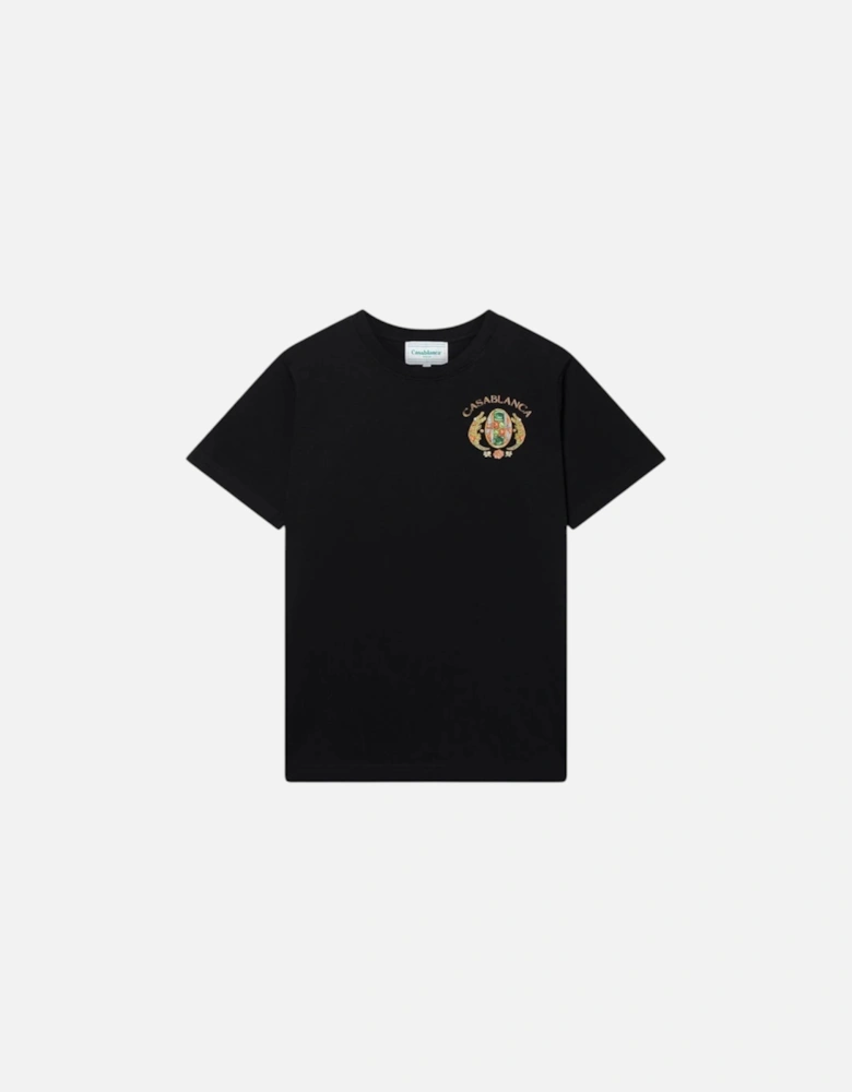 Men T Shirt Joyaux D'Afrique Tennis Club Black Top Summer Cotton Tee