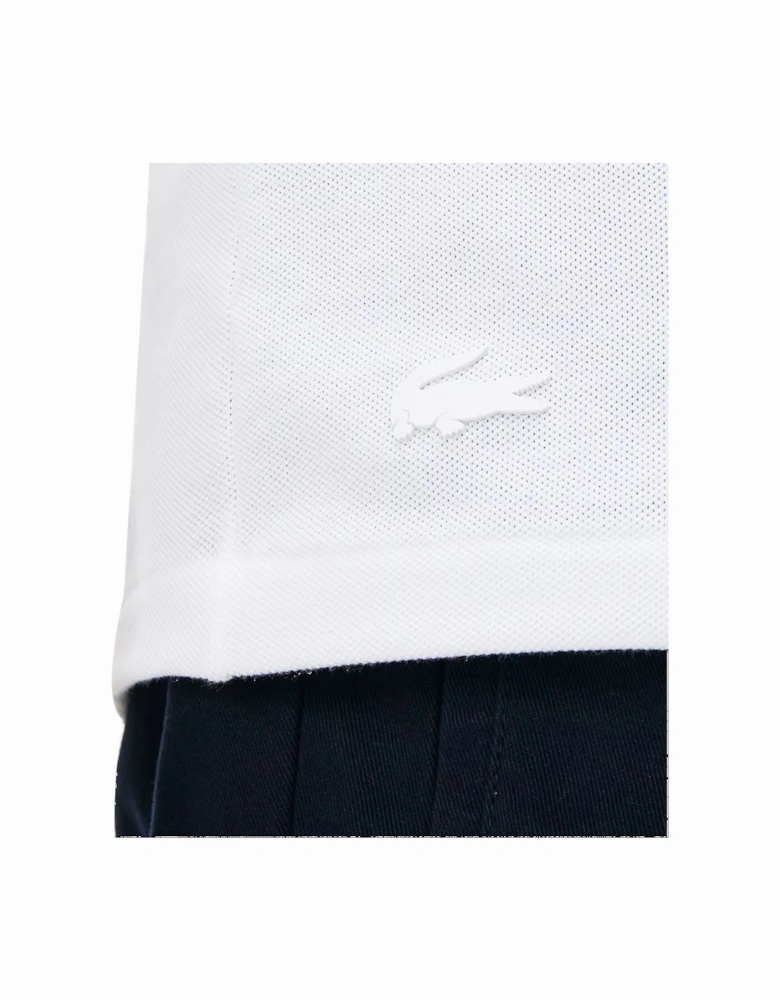 PH9362 Mens Polo T Shirts Slim Fit Short Sleeve Casual Sports Golf White