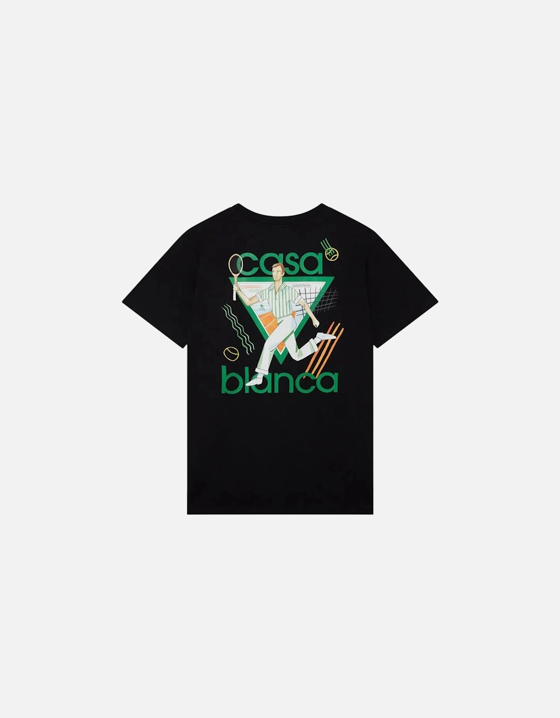Men T Shirt LE JEU Printed Crew Neck Short Sleeve Cotton Summer Tees
