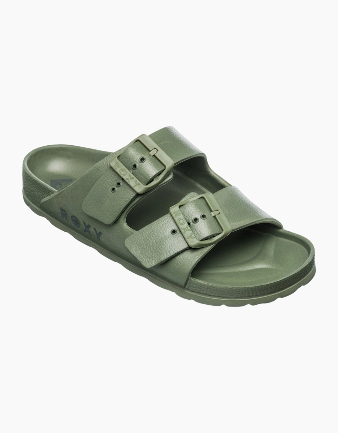 Roxy Women's Green Kattie Slides - Size: 7