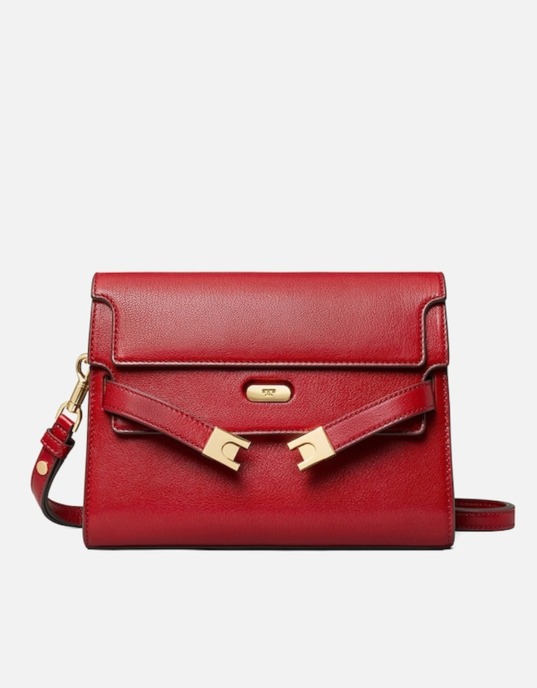 Lee Radziwill Textured Leather Shoulder Bag