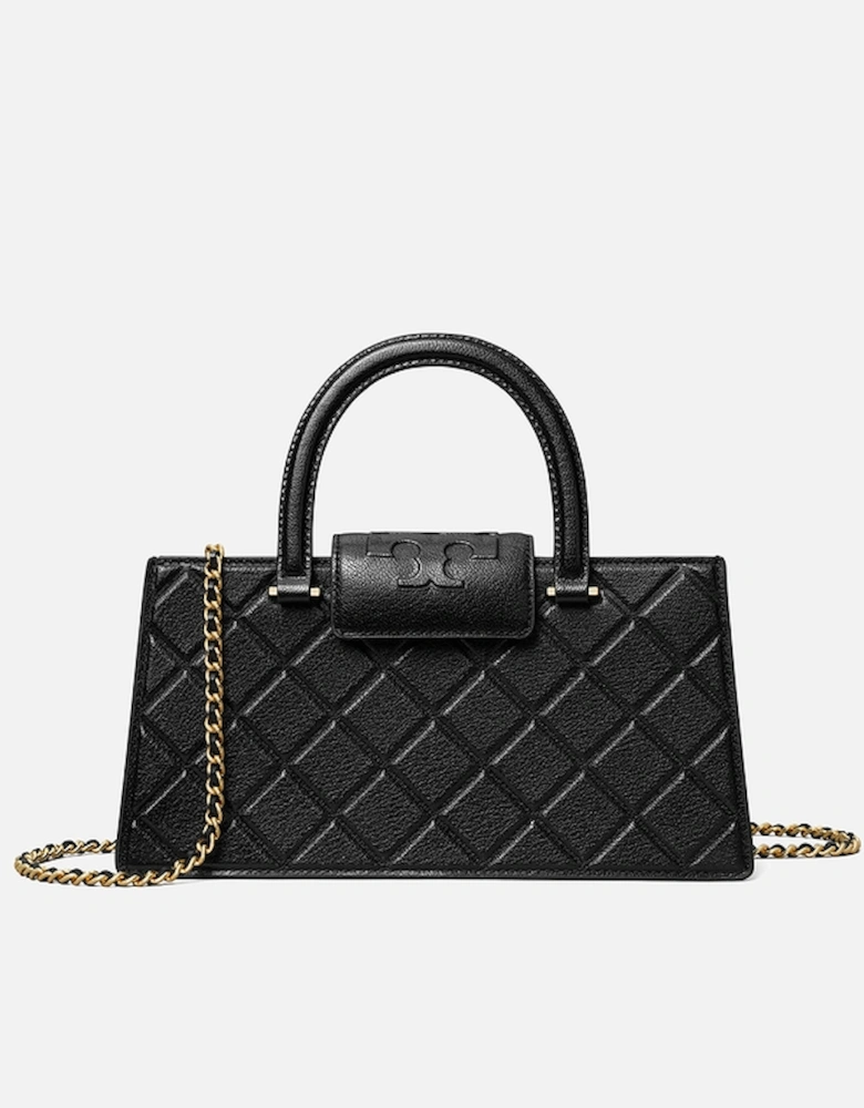 Fleming E/W Top Handle Leather Bag