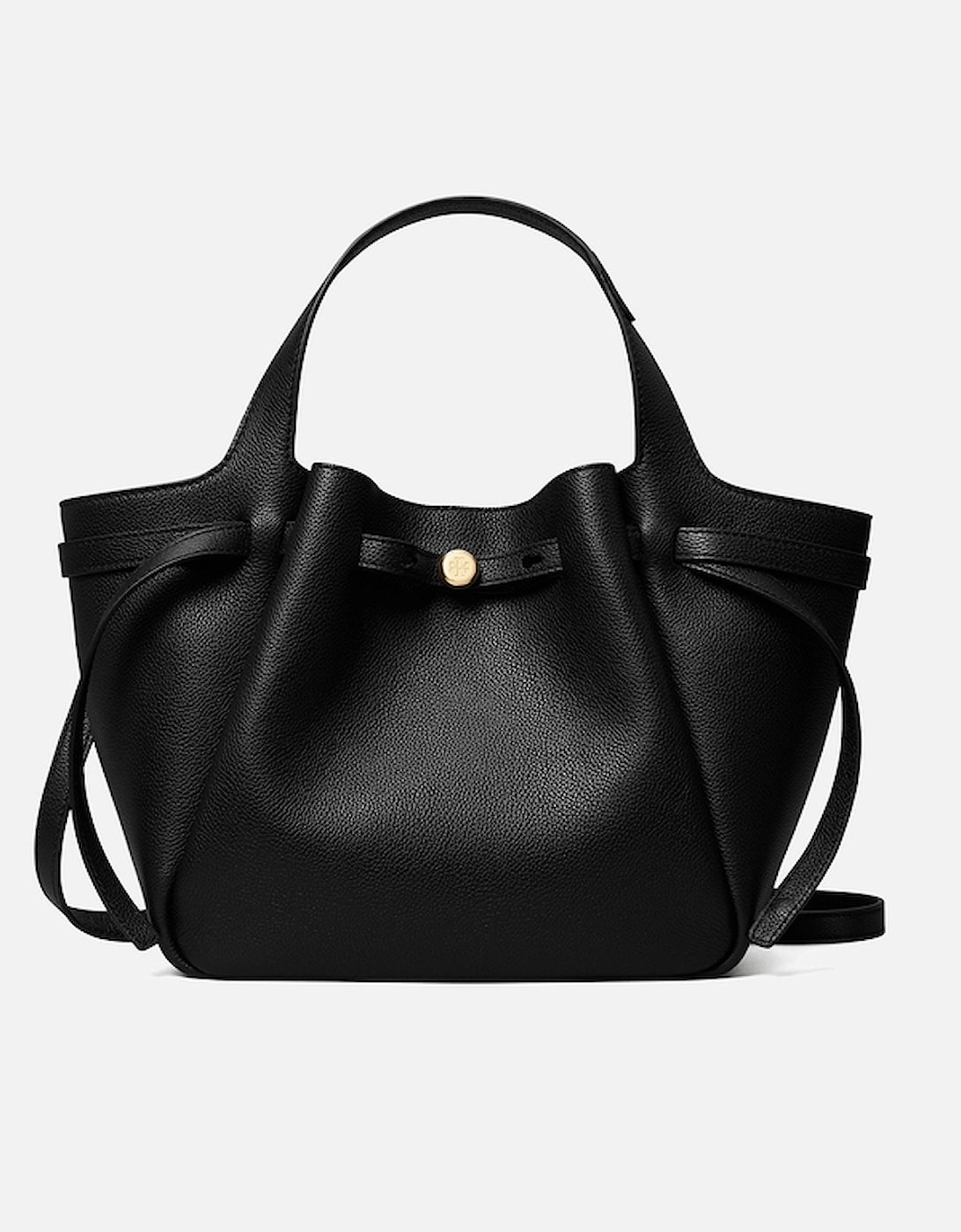 Romy Pebble-Grain Leather Satchel, 2 of 1