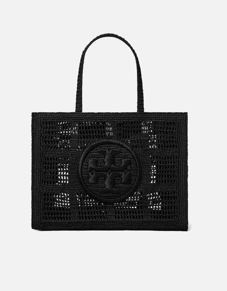Ella Crocheted Straw Tote Bag