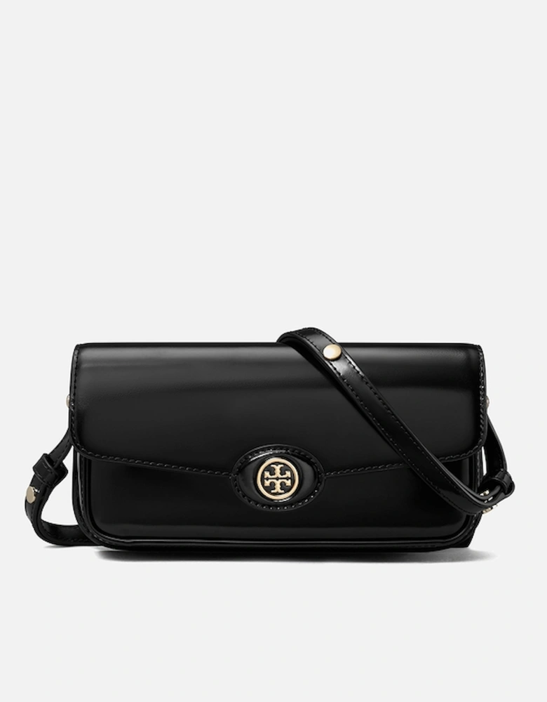 Robinson Spazzolato Patent Leather Shoulder Bag