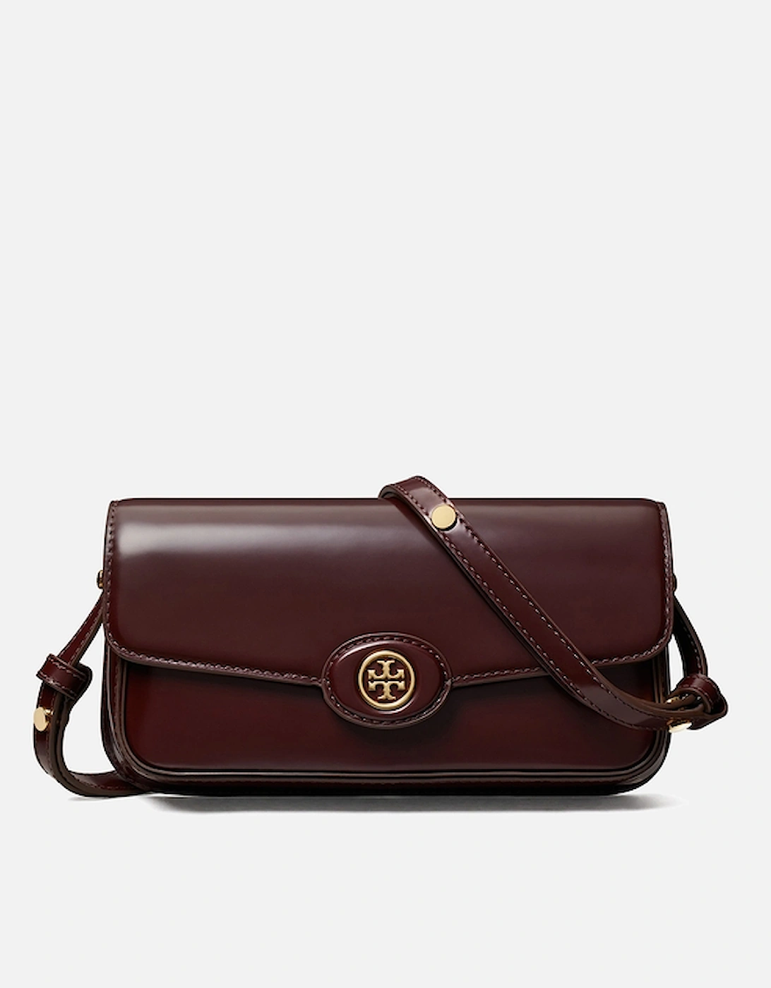 Robinson Spazzolato Patent Leather Shoulder Bag, 2 of 1