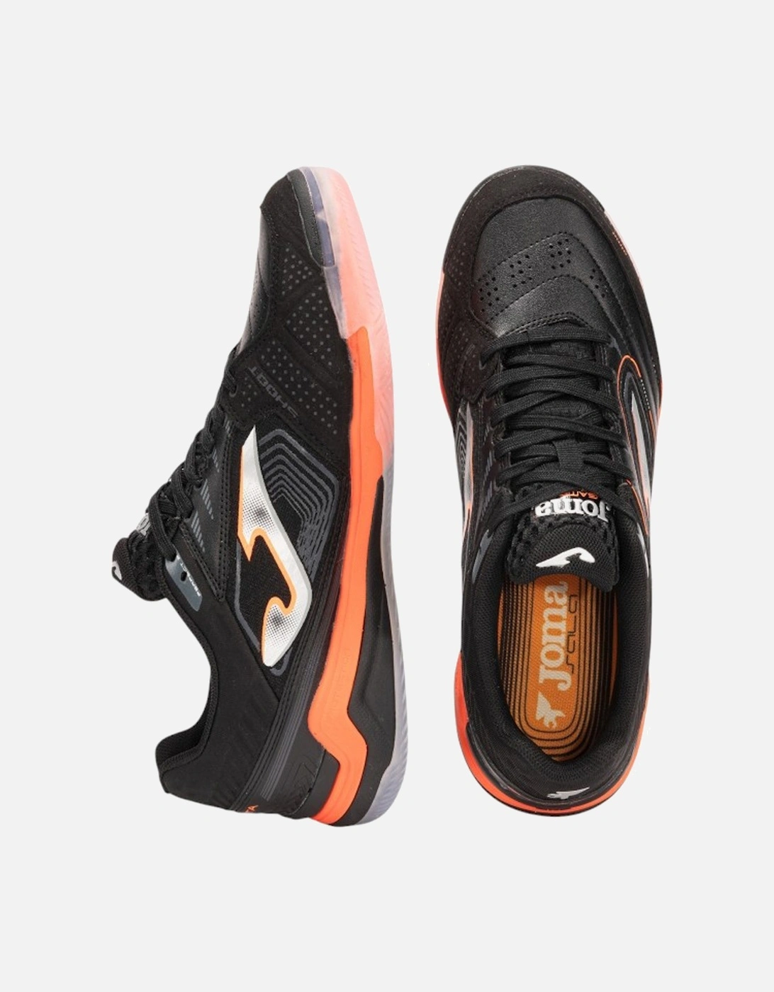 Sports Mens Futsal Indoor Football Trainers Gambeta Lace Up black UK Size