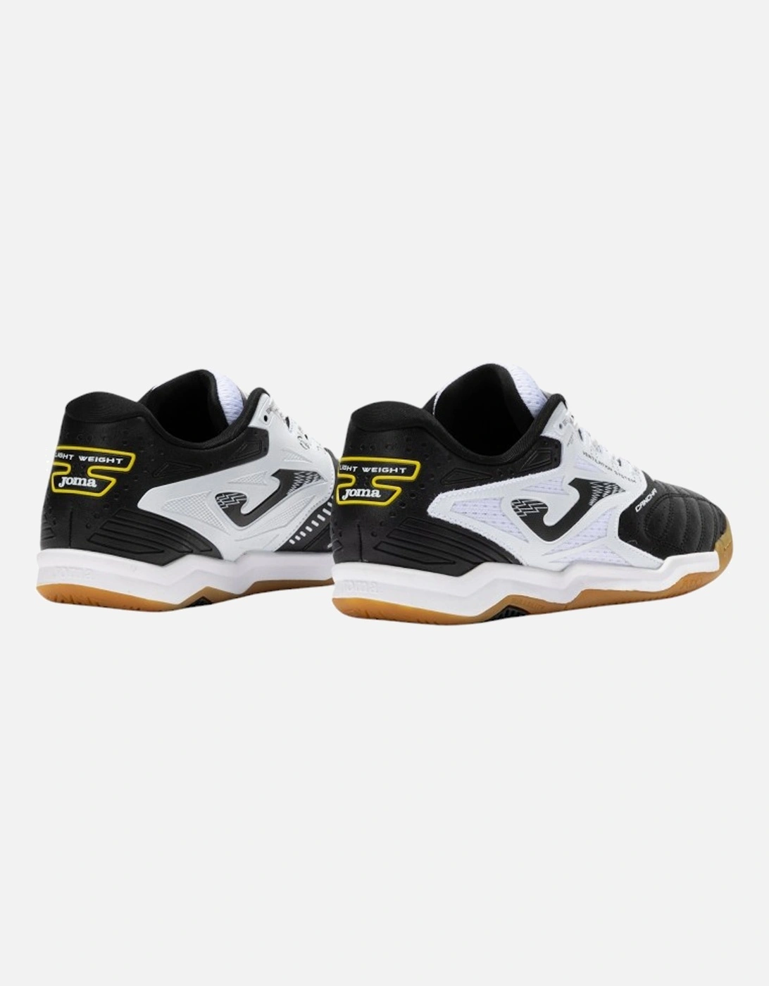 Sports Mens Futsal Indoor Football Trainers Cancha Lace Up black UK Size