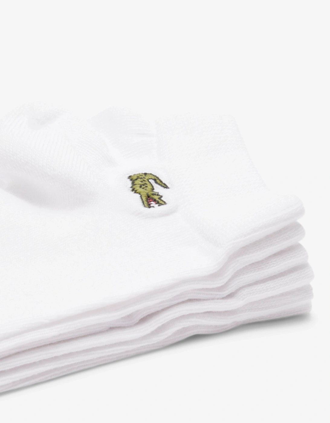 3 Pack Low Socks White