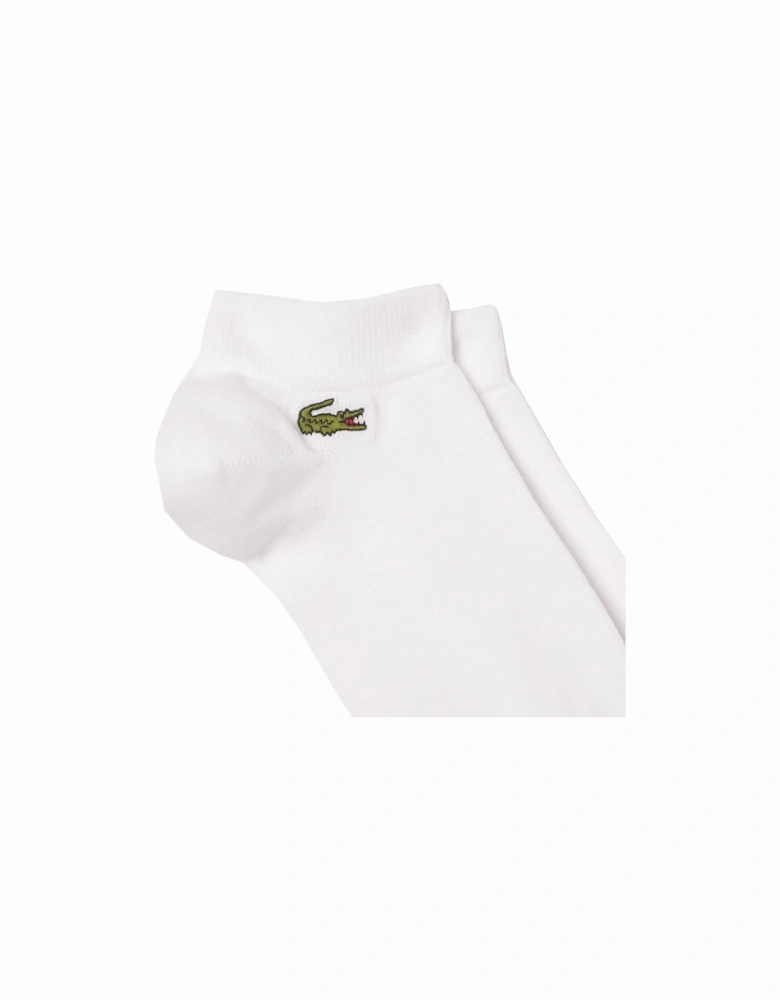 3 Pack Low Socks White