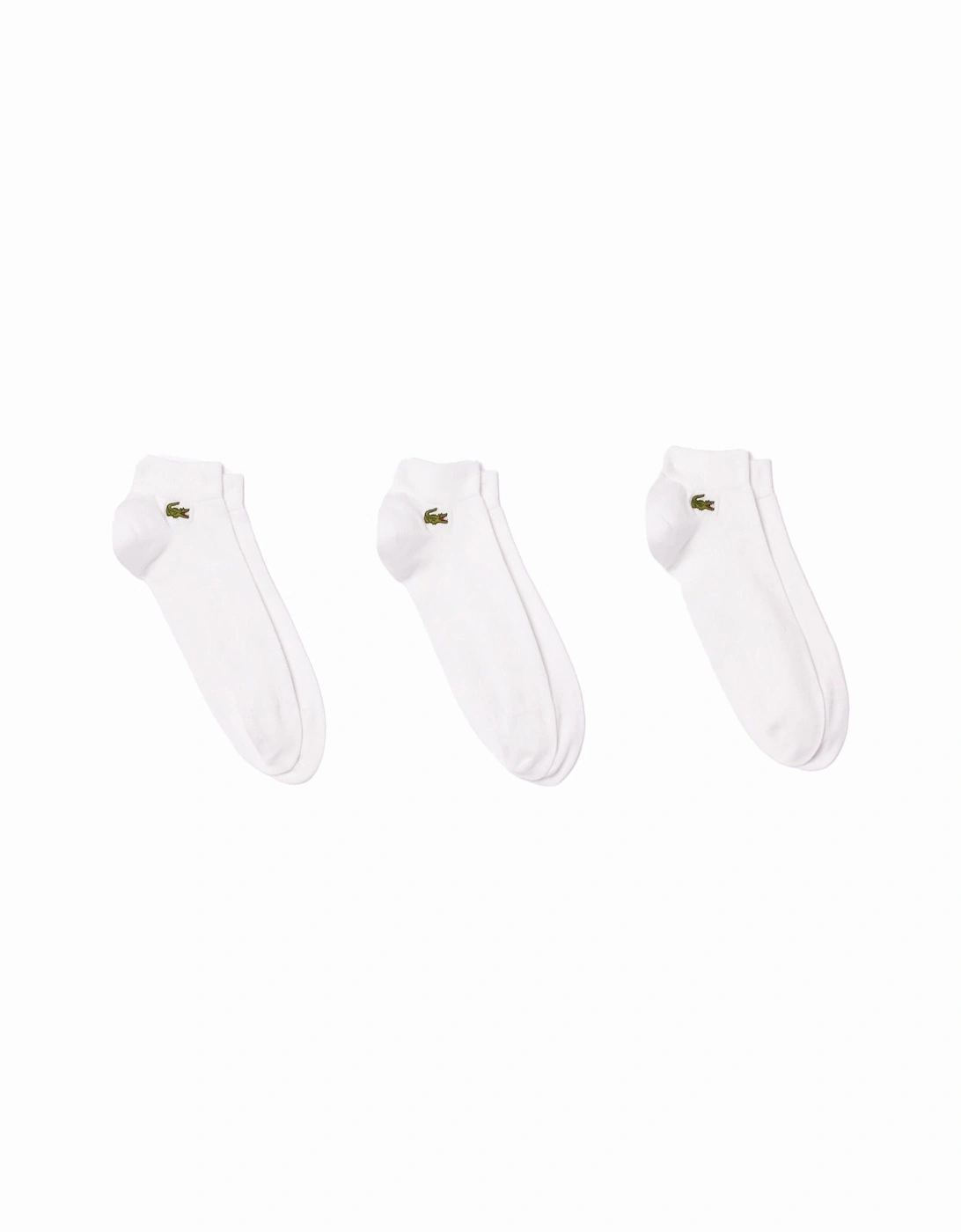 3 Pack Low Socks White, 4 of 3