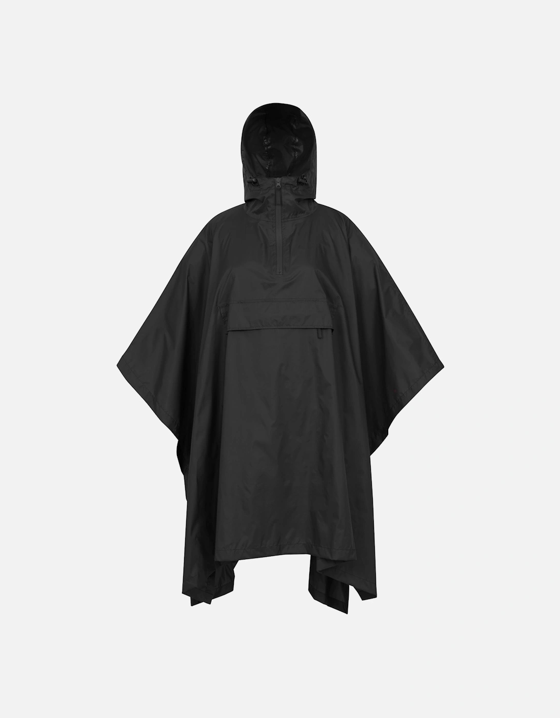Women's Mountain Warehouse Womens/Ladies Pakka Waterproof Poncho - Black - Size: ONE size