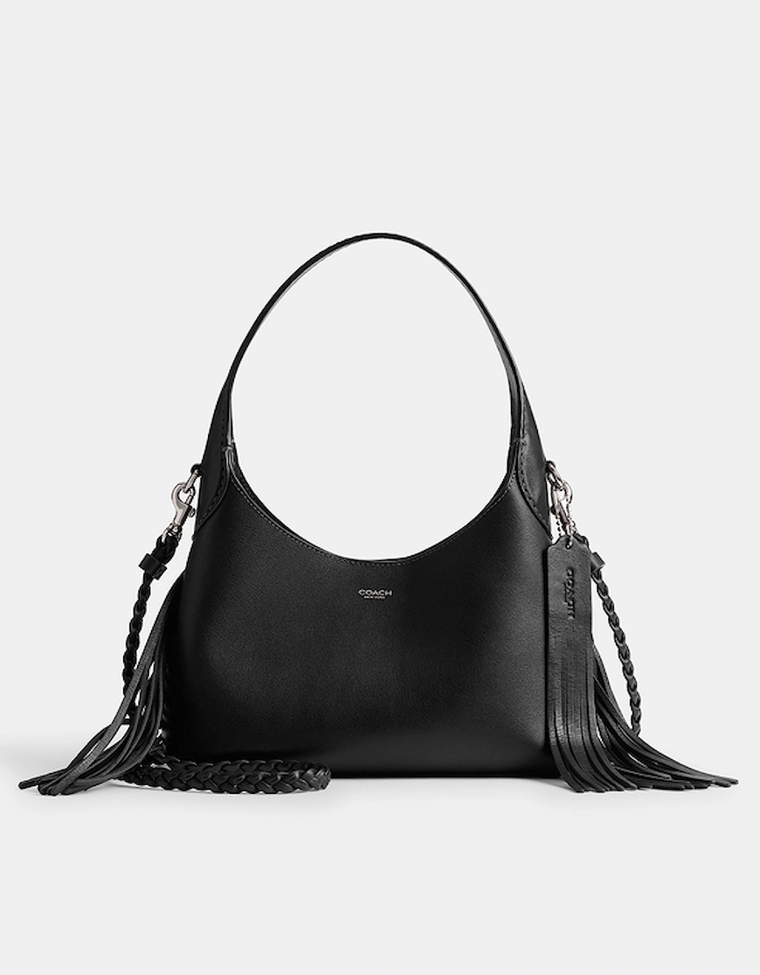 Brooklyn 23 Fringe Leather Shoulder Bag, 2 of 1