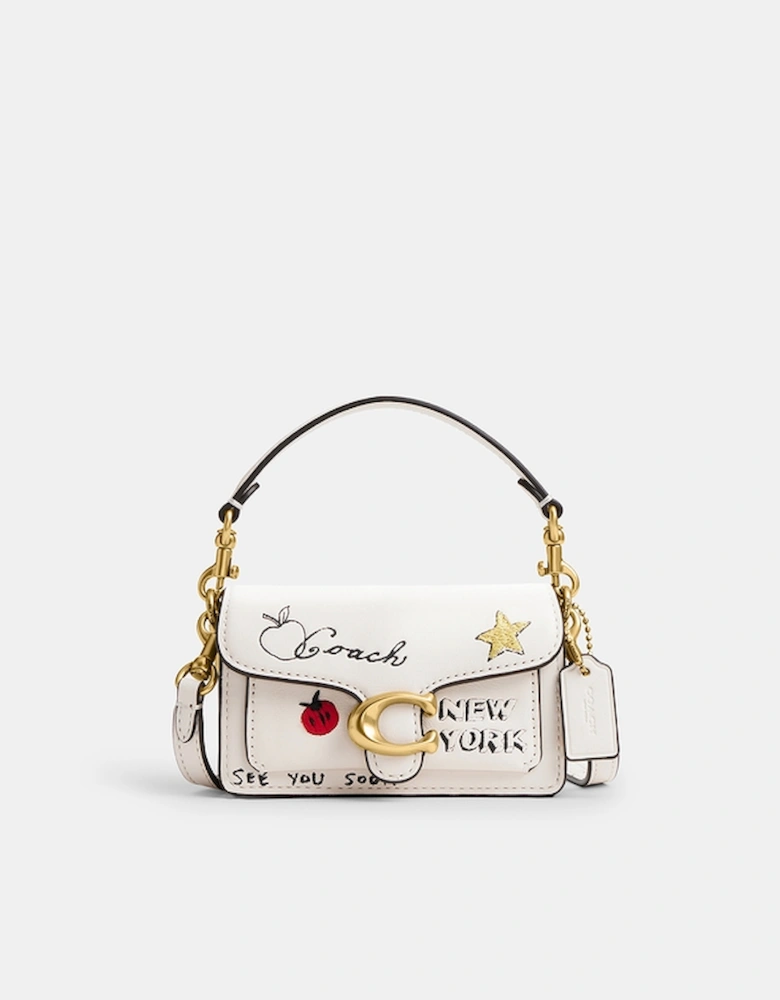 Sketch Print Tabby 12 Leather Bag