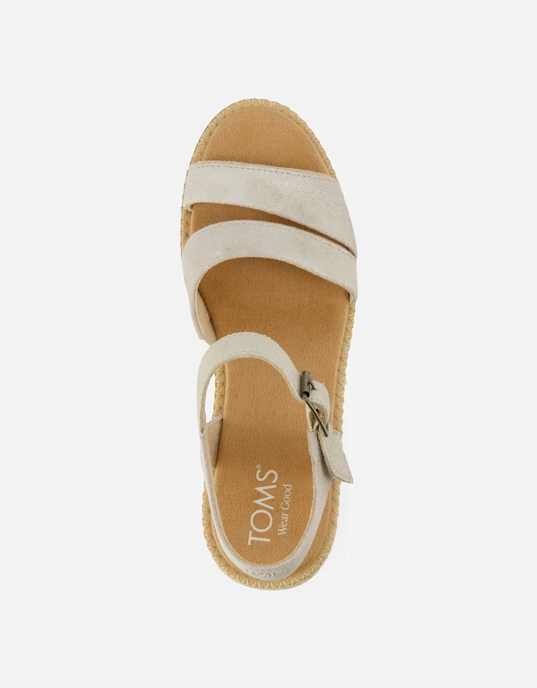 Darya Leather Women's Champagne Sandals