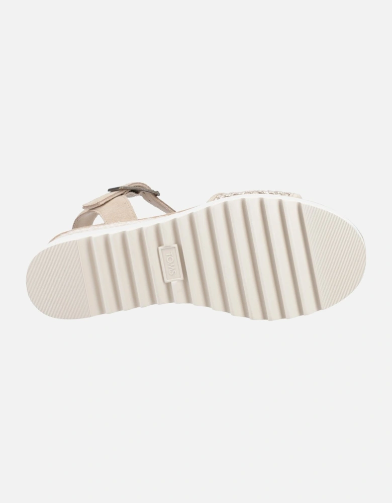 Diana Leather Women's Champagne Sandals