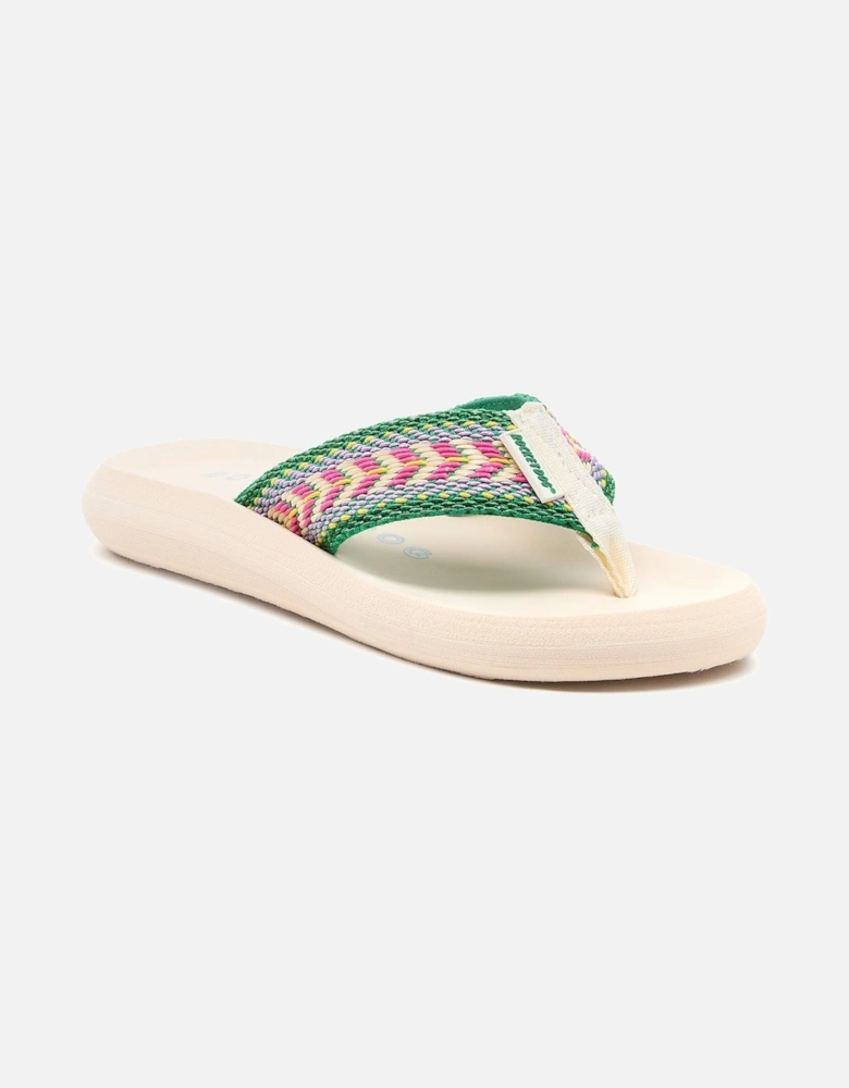 Spotlight Madison Cotton Women's Green/Multi Sandals