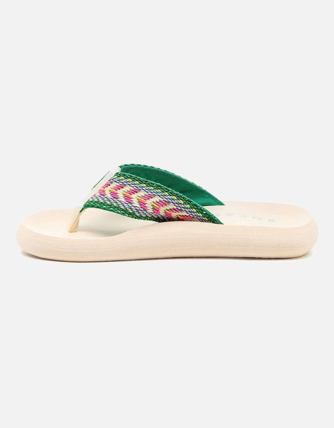 Spotlight Madison Cotton Women's Green/Multi Sandals