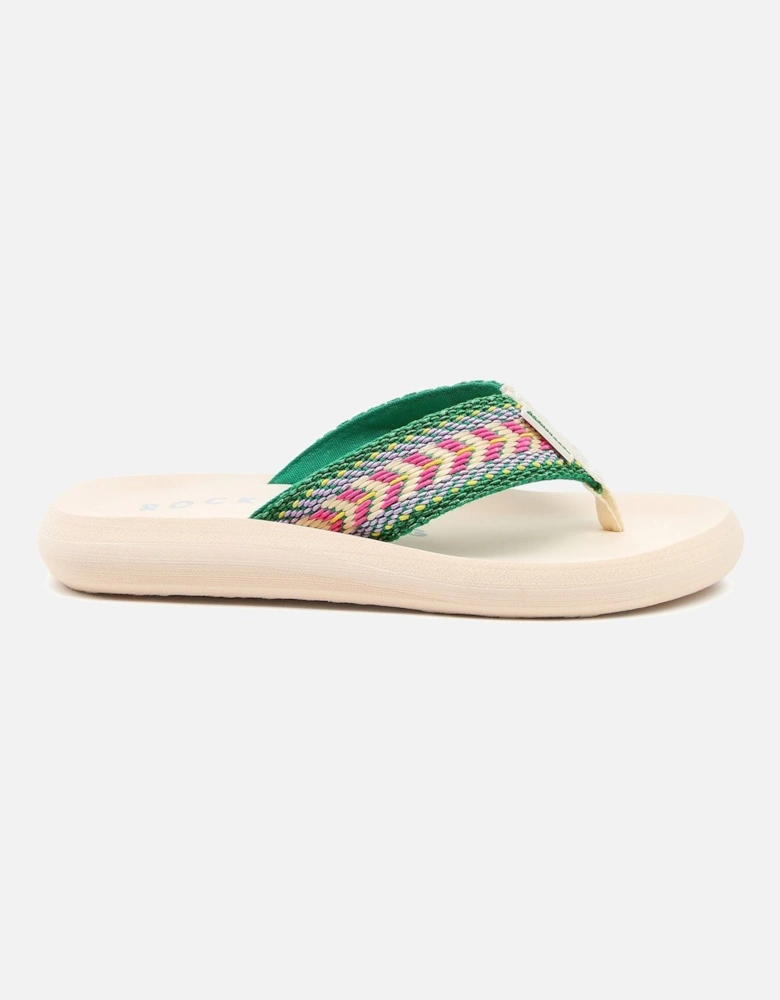 Spotlight Madison Cotton Women's Green/Multi Sandals