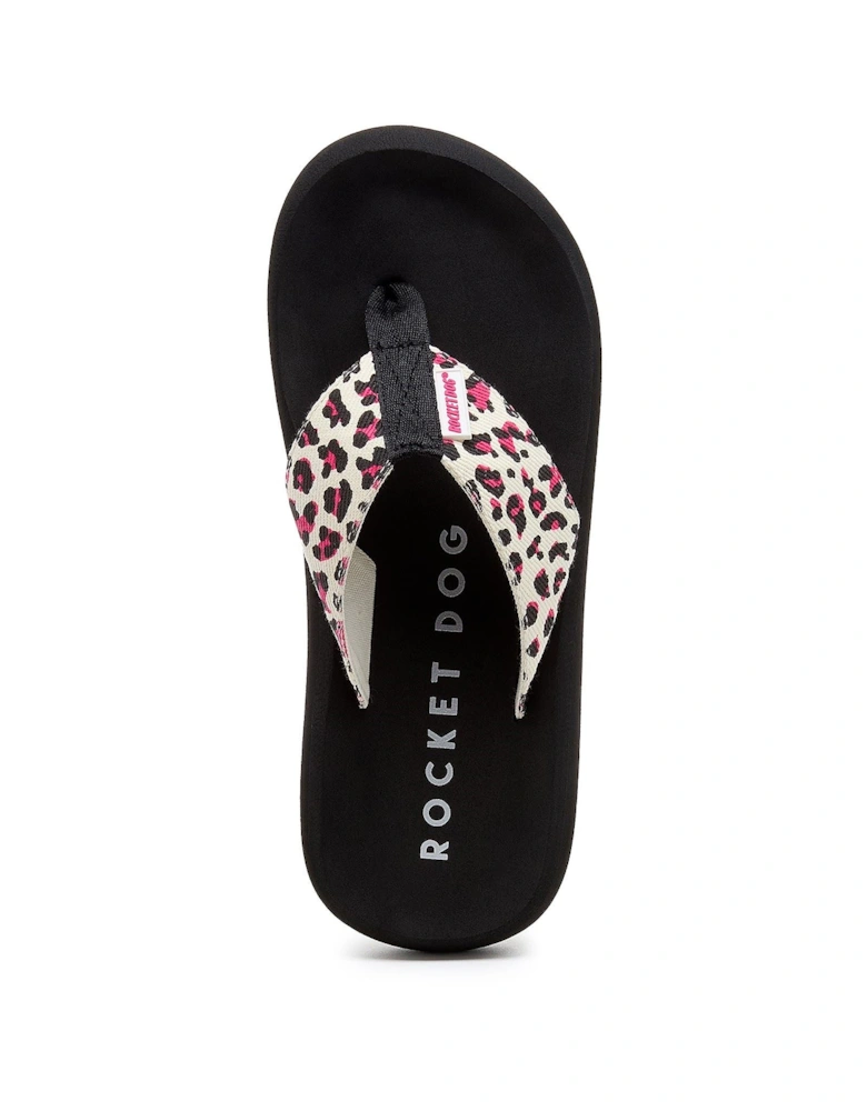 Spotlight Monroe Cotton Women's Hot Pink Sandals