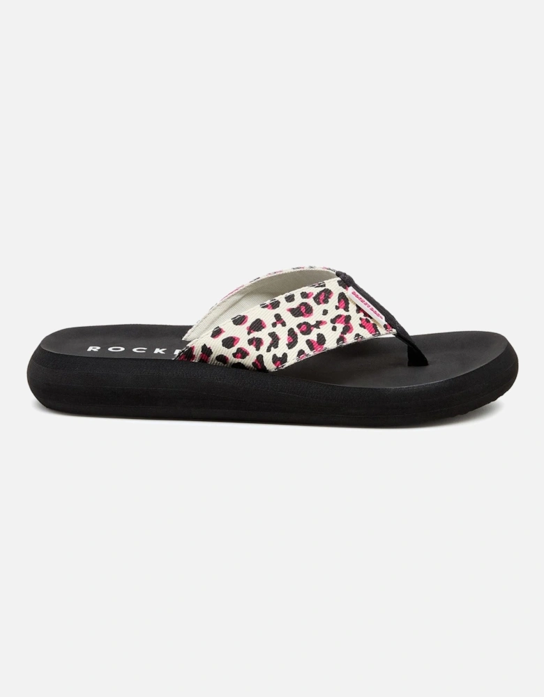 Spotlight Monroe Cotton Women's Hot Pink Sandals