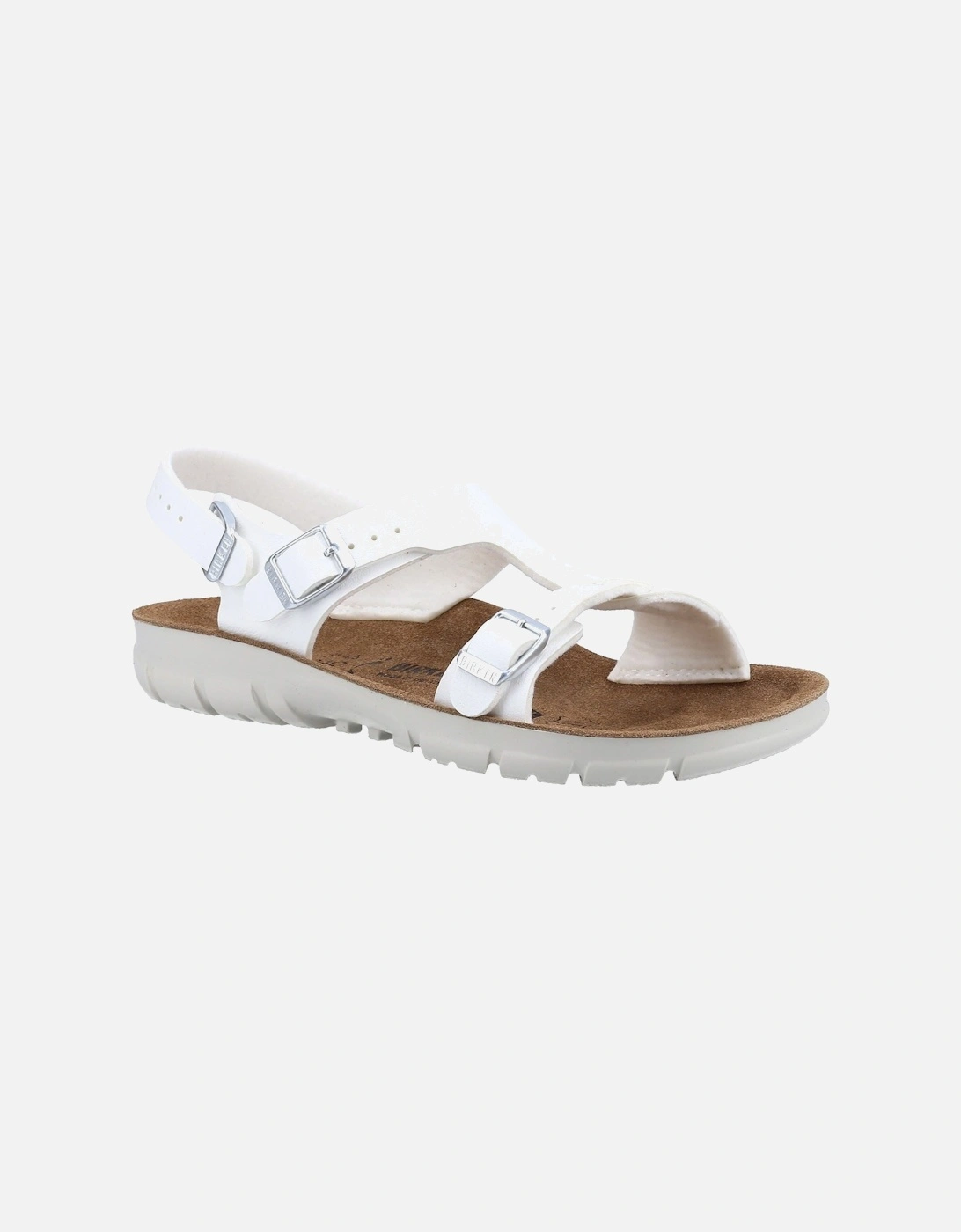 Saragossa Synthetic Women's White Sandals, 5 of 4