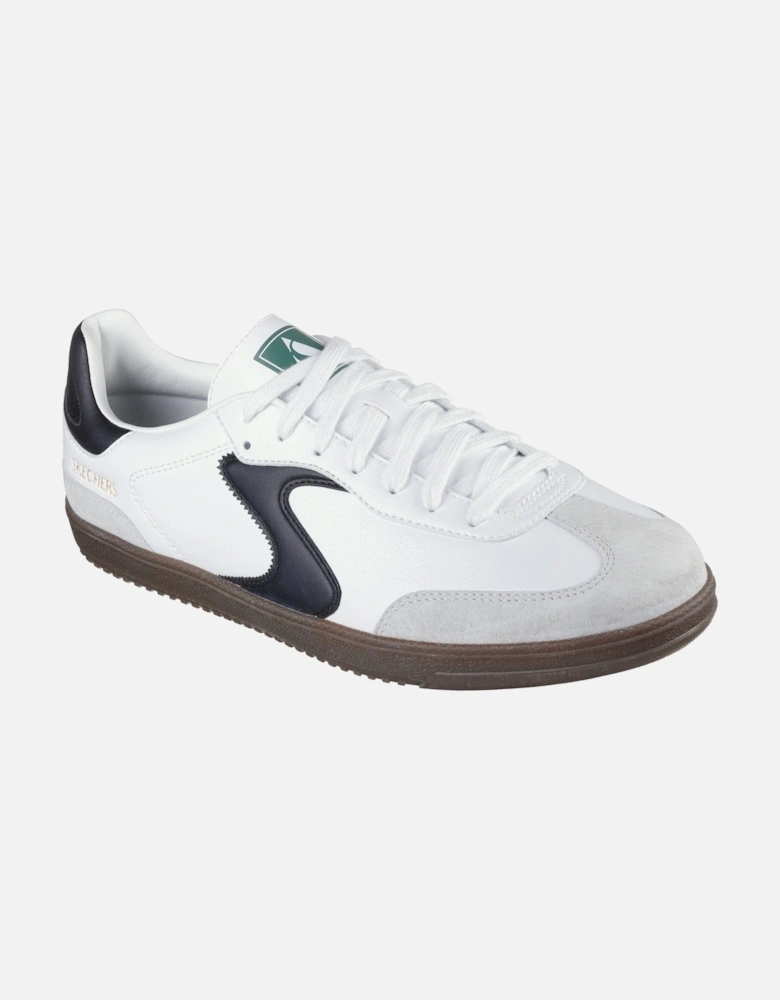 Hotshot Pyke Synthetic Men's White/Black Trainers