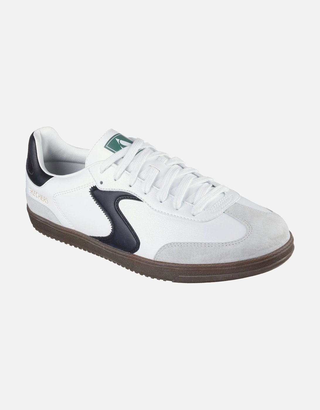 Hotshot Pyke Synthetic Men's White/Black Trainers, 6 of 5