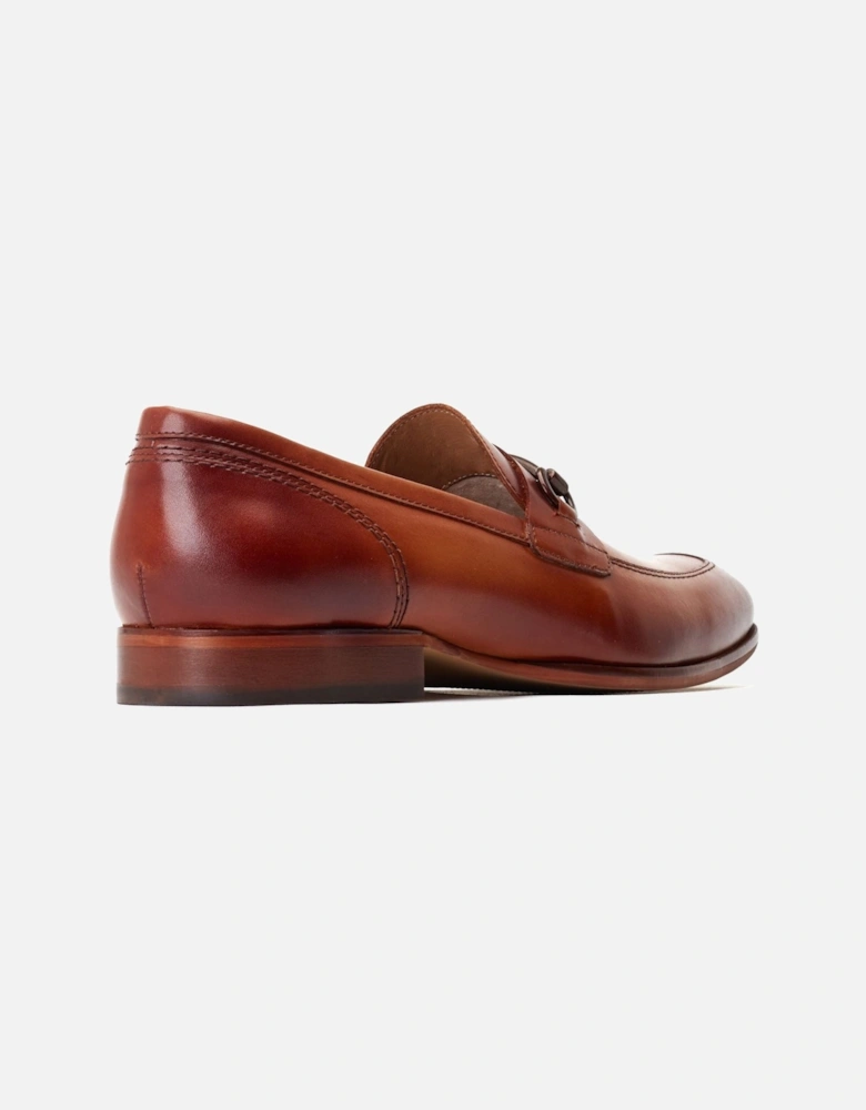 London Russo Leather Men's Burnt Tan Loafers
