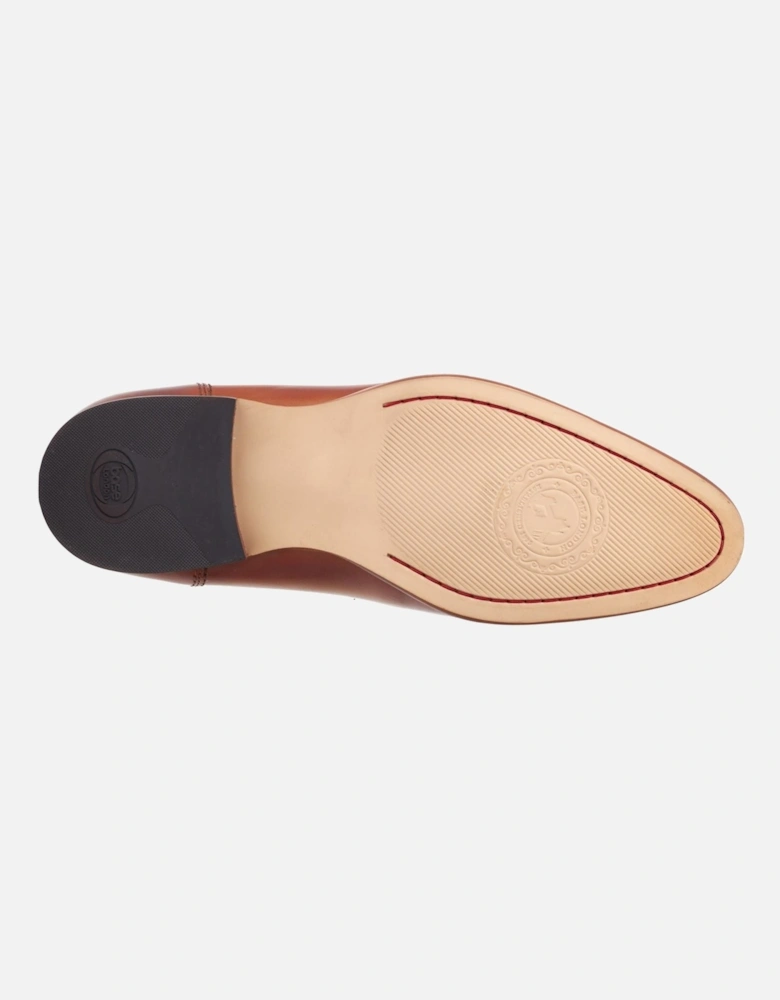 London Russo Leather Men's Burnt Tan Loafers