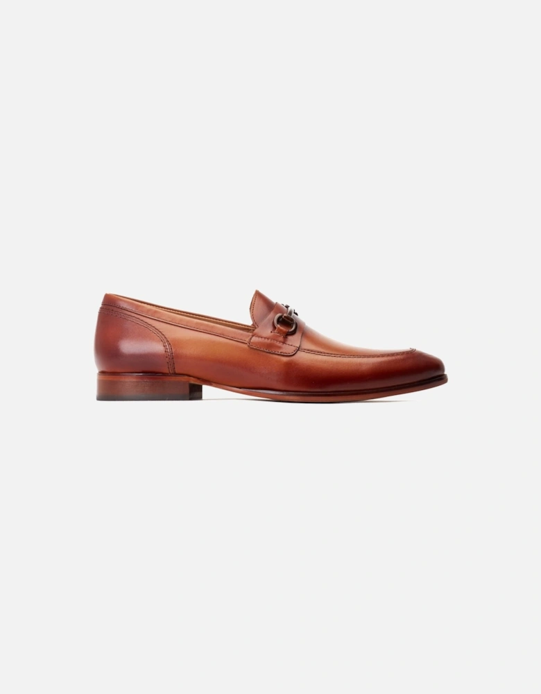 London Russo Leather Men's Burnt Tan Loafers