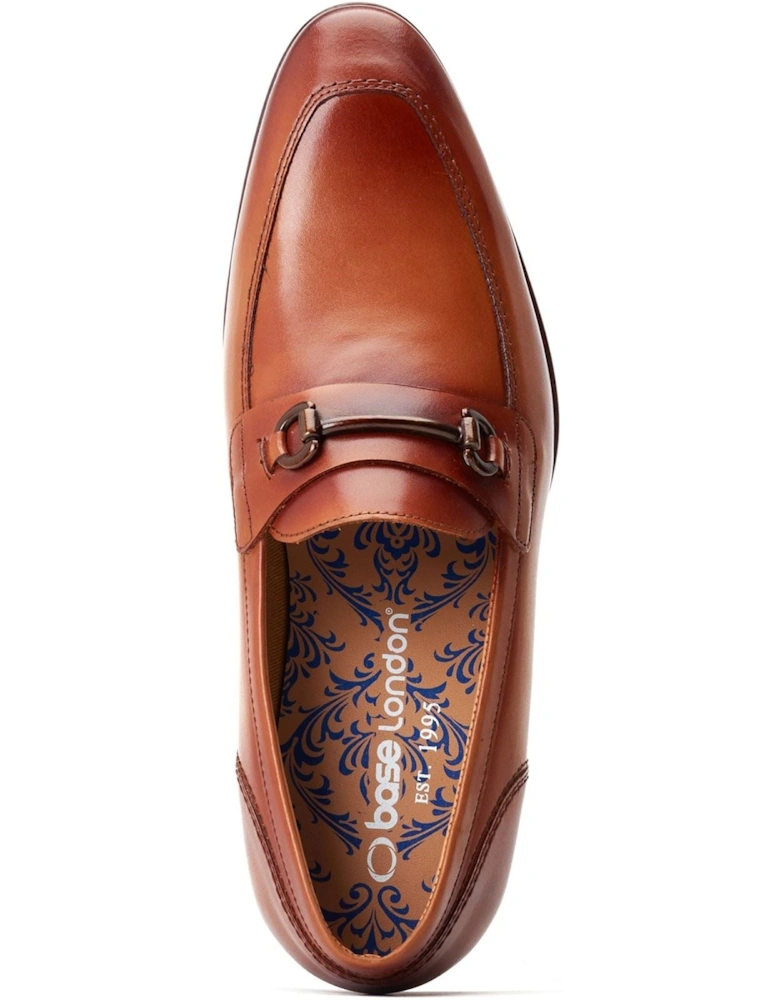 London Russo Leather Men's Burnt Tan Loafers