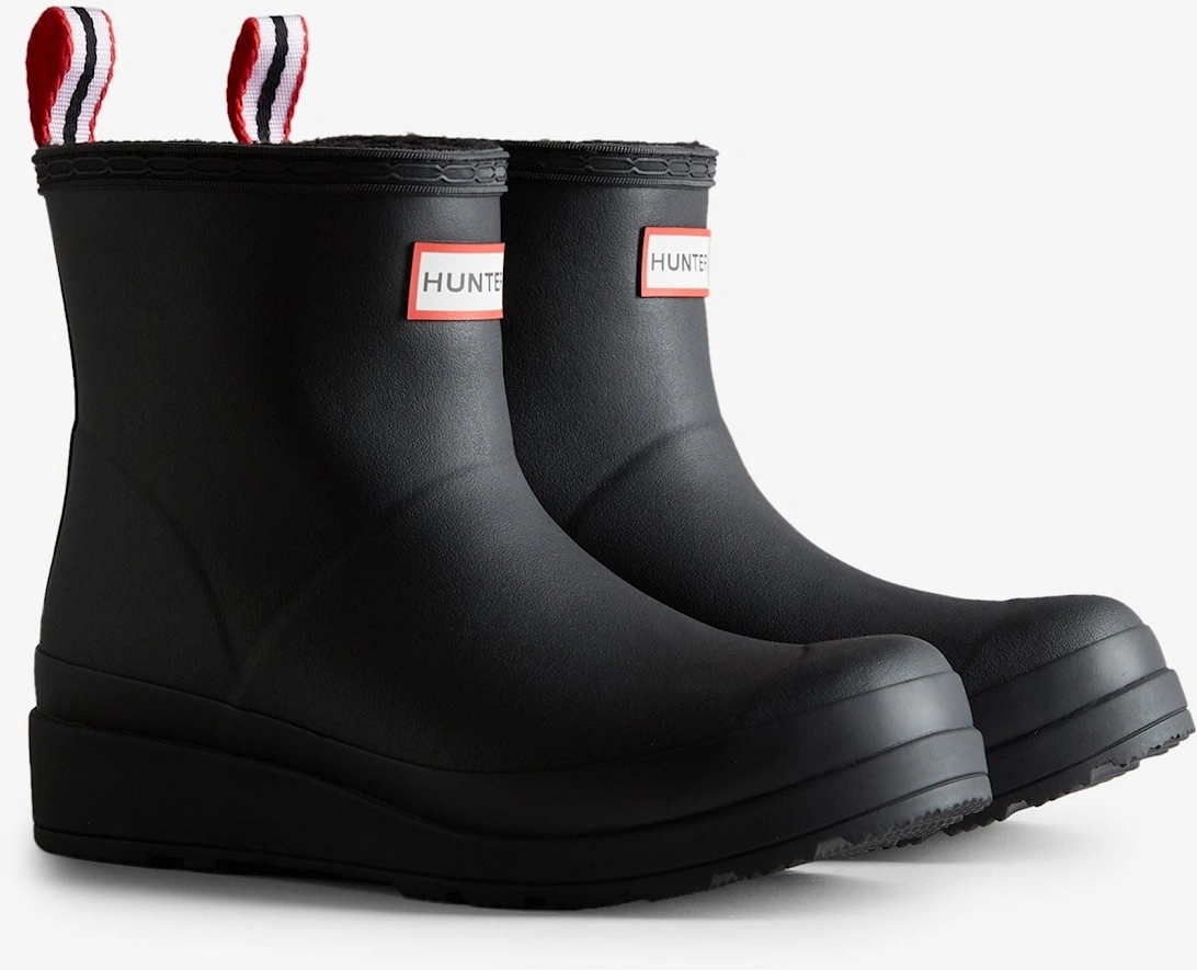 Play Short Rubber Women's Black Wellington Boots, 5 of 4