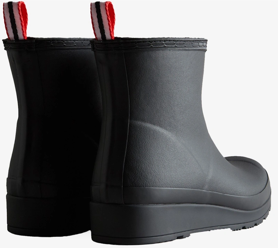 Play Short Rubber Women's Black Wellington Boots