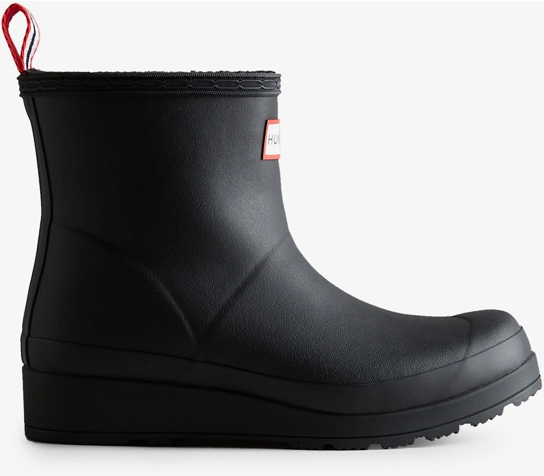 Play Short Rubber Women's Black Wellington Boots