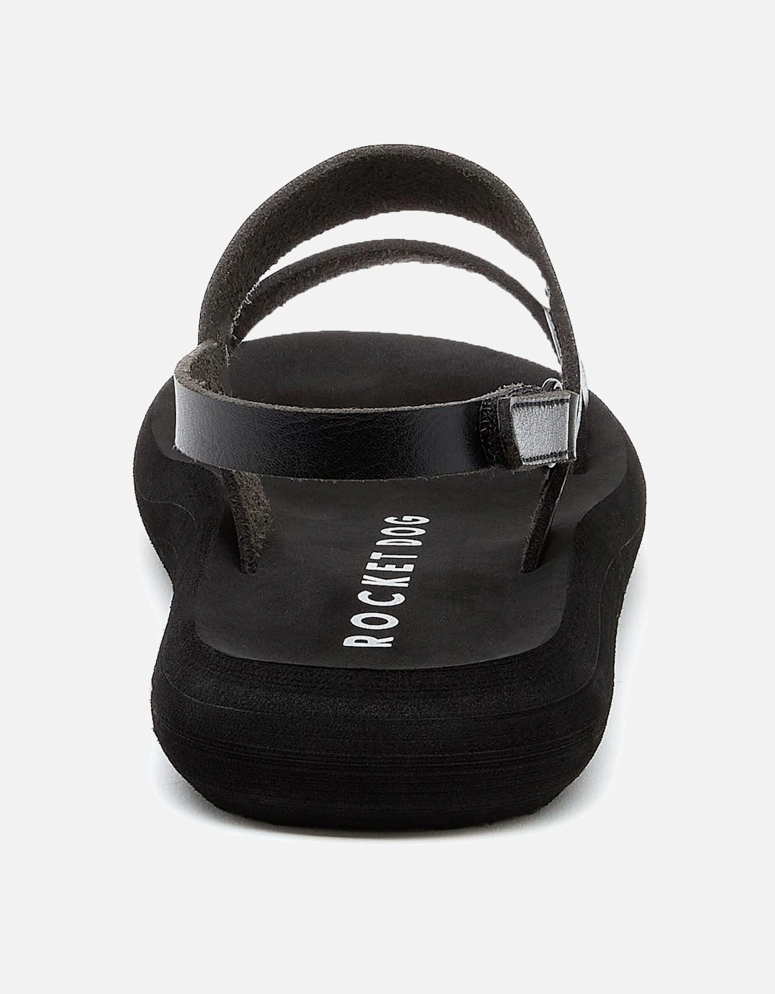 Sunshine Textile Women's Black Sandals