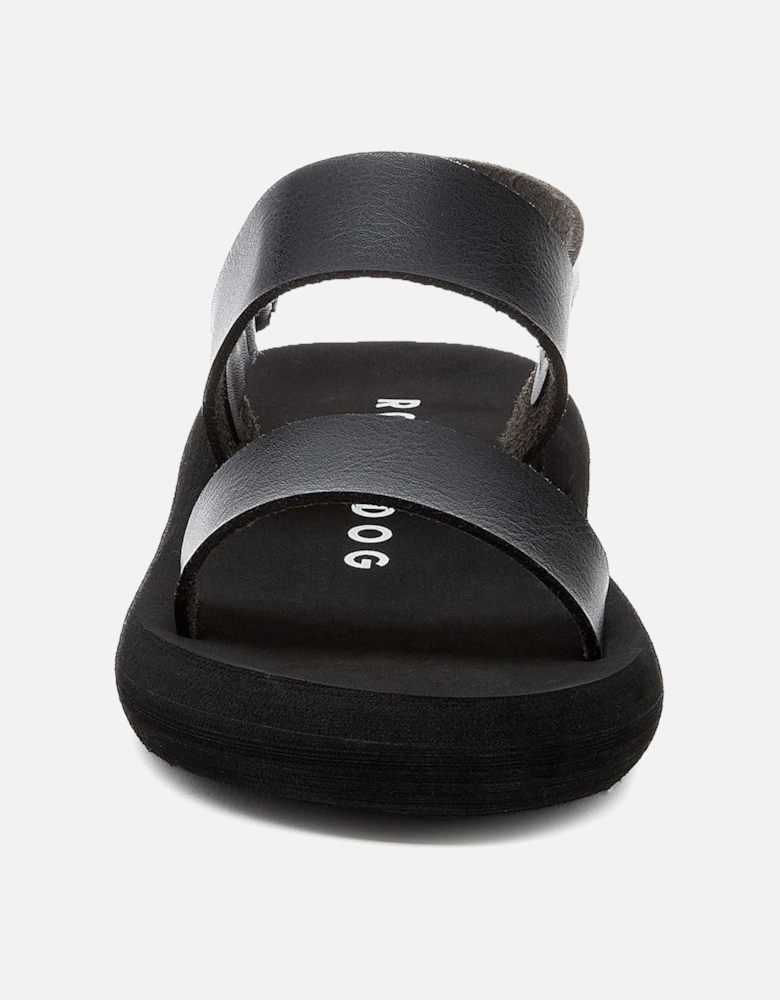 Sunshine Textile Women's Black Sandals