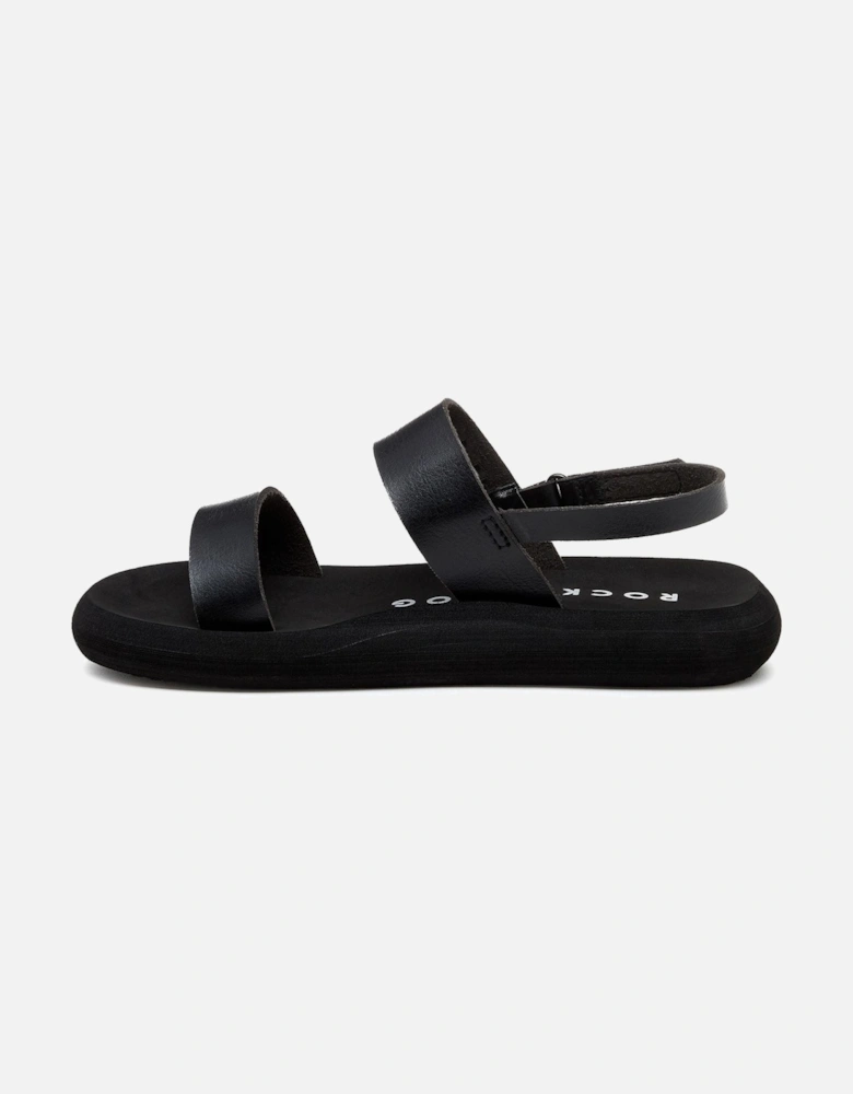 Sunshine Textile Women's Black Sandals