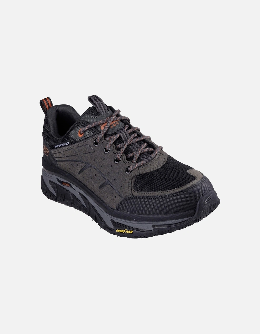 Arch Fit Road Walker Vernal Suede Men's Charcoal/Black Hiking Boots, 6 of 5