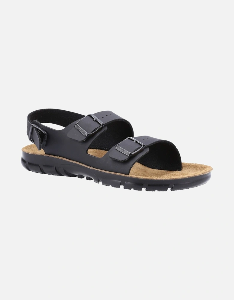 Kano Synthetic Men's Black Sandals