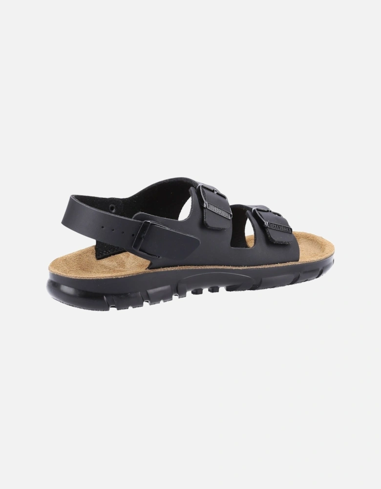 Kano Synthetic Men's Black Sandals