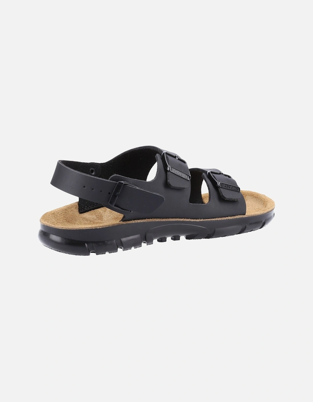 Kano Synthetic Men's Black Sandals