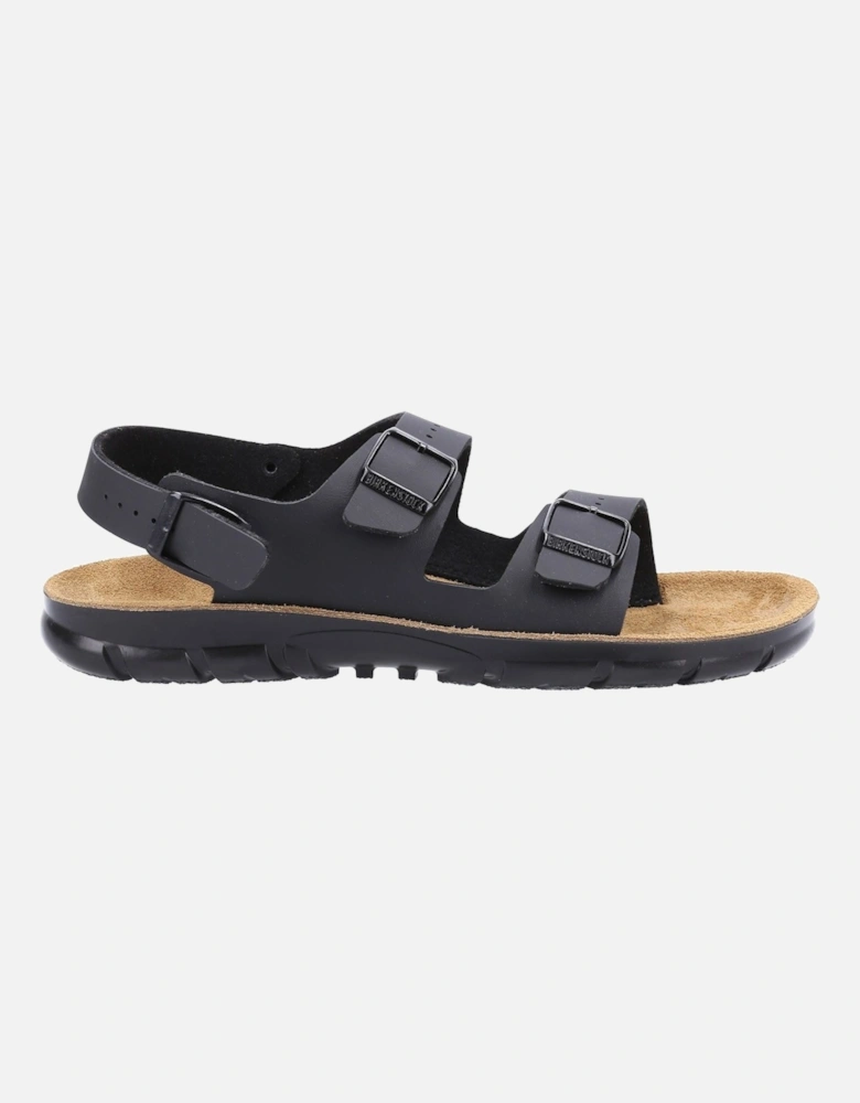 Kano Synthetic Men's Black Sandals