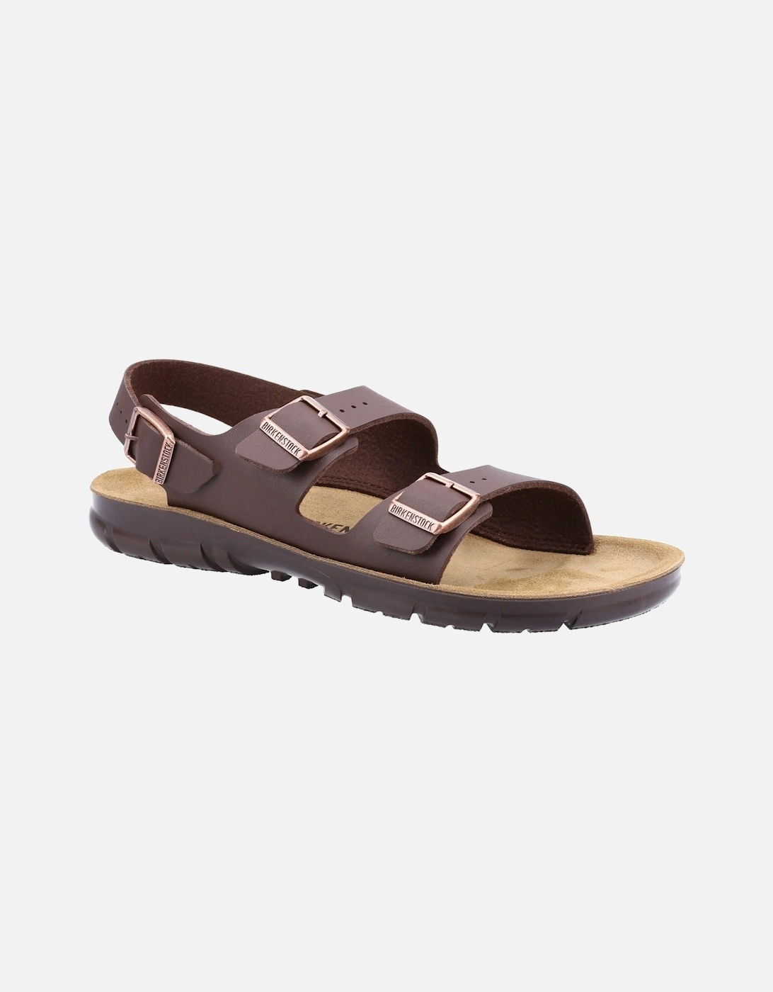 Kano Synthetic Men's Dark Brown Sandals, 5 of 4