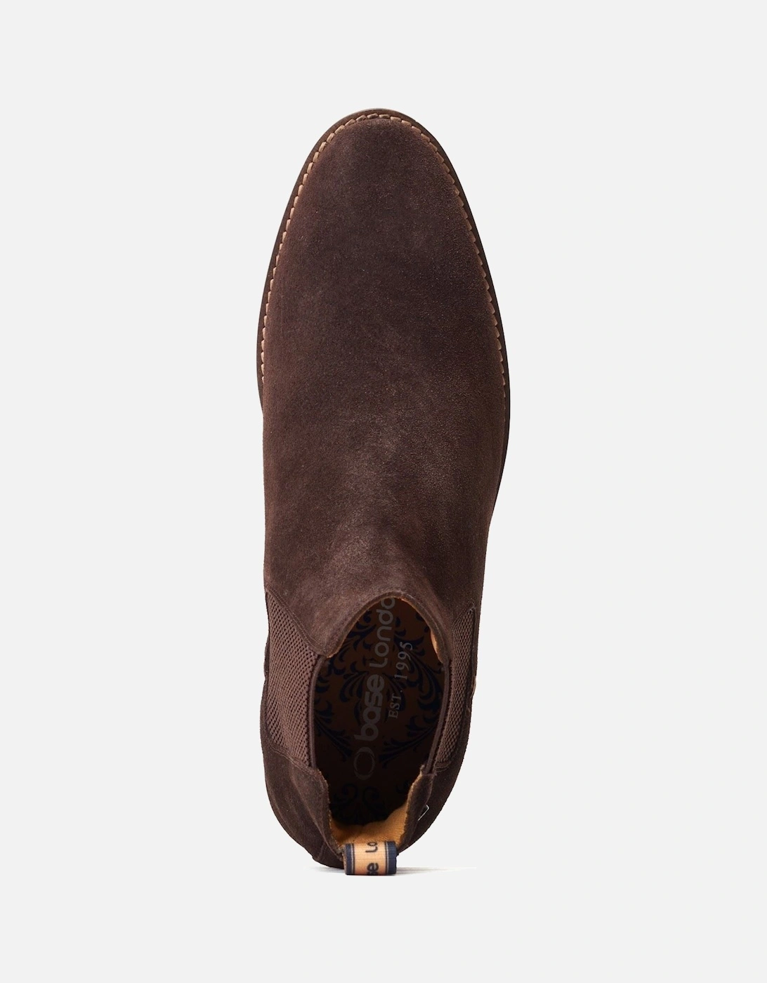 London Virgil Leather Men's Burnt Brown Boots