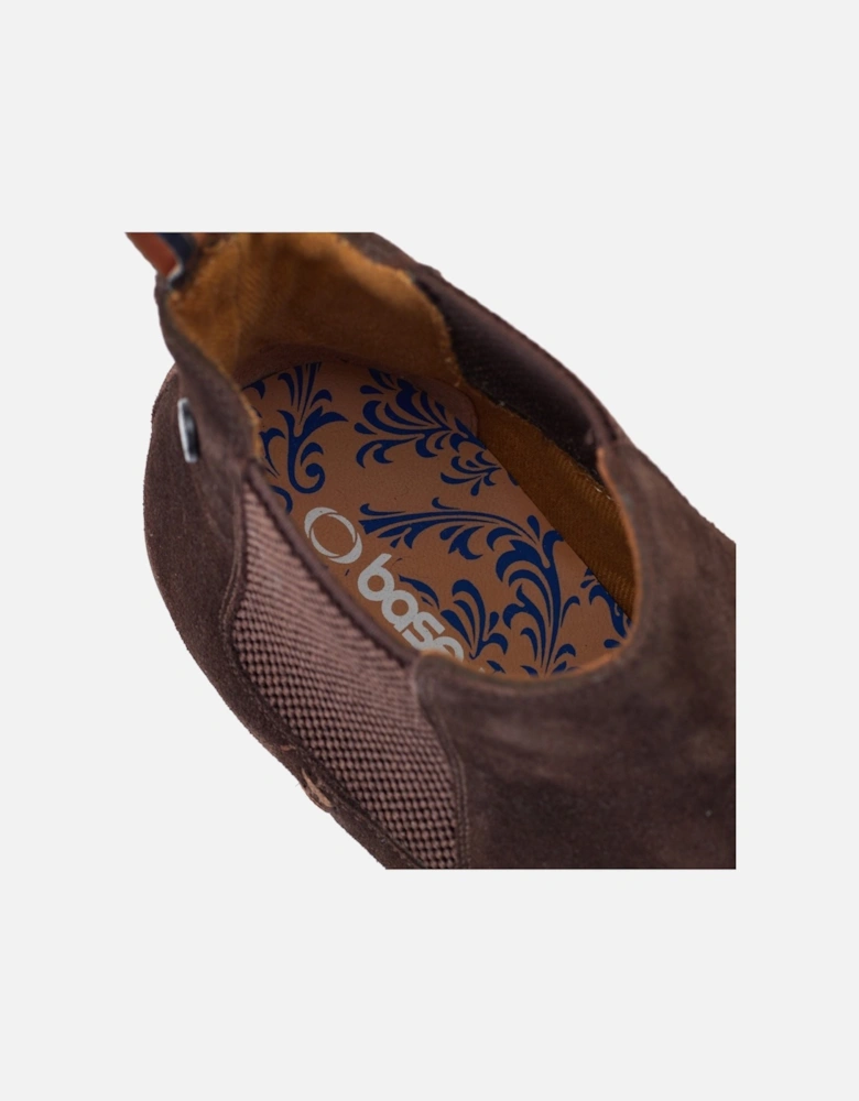 London Virgil Leather Men's Burnt Brown Boots