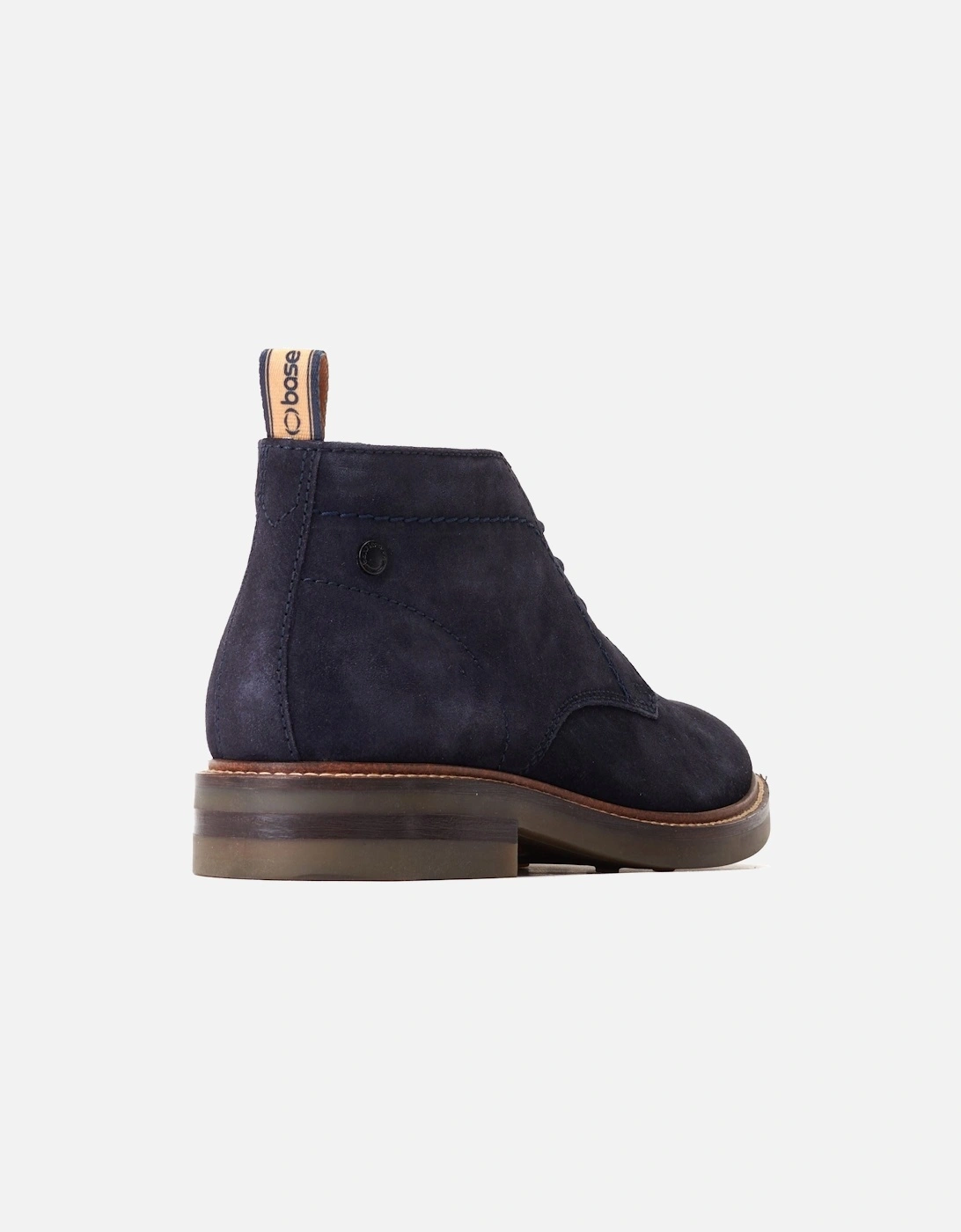 London Knebworth Leather Men's Navy Boots