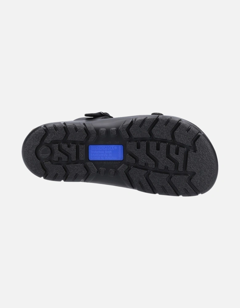 Sofia Leather Women's Black Sandals