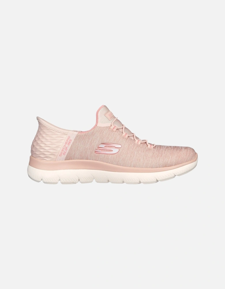 Summits Dazzling Haze Textile Women's Rose Trainers
